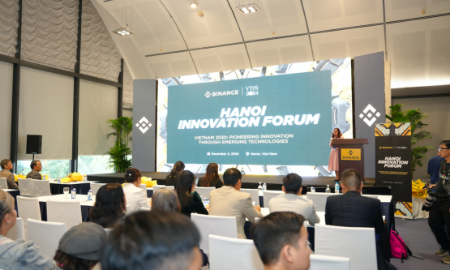 Tọa đàm Hanoi Innovation Forum với chủ đề Việt Nam 2030: Đi đầu Đổi mới Sáng tạo với Công nghệ mới diễn ra chiều 4/12 .