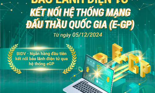 Ngân hàng tiên phong kết nối Mạng đấu thầu quốc gia để triển khai bảo lãnh dự thầu điện tử