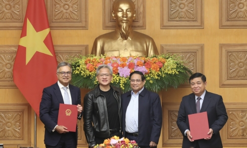 Nvidia hợp tác lập Trung tâm Nghiên cứu AI và Trung tâm Dữ liệu AI tại Việt Nam