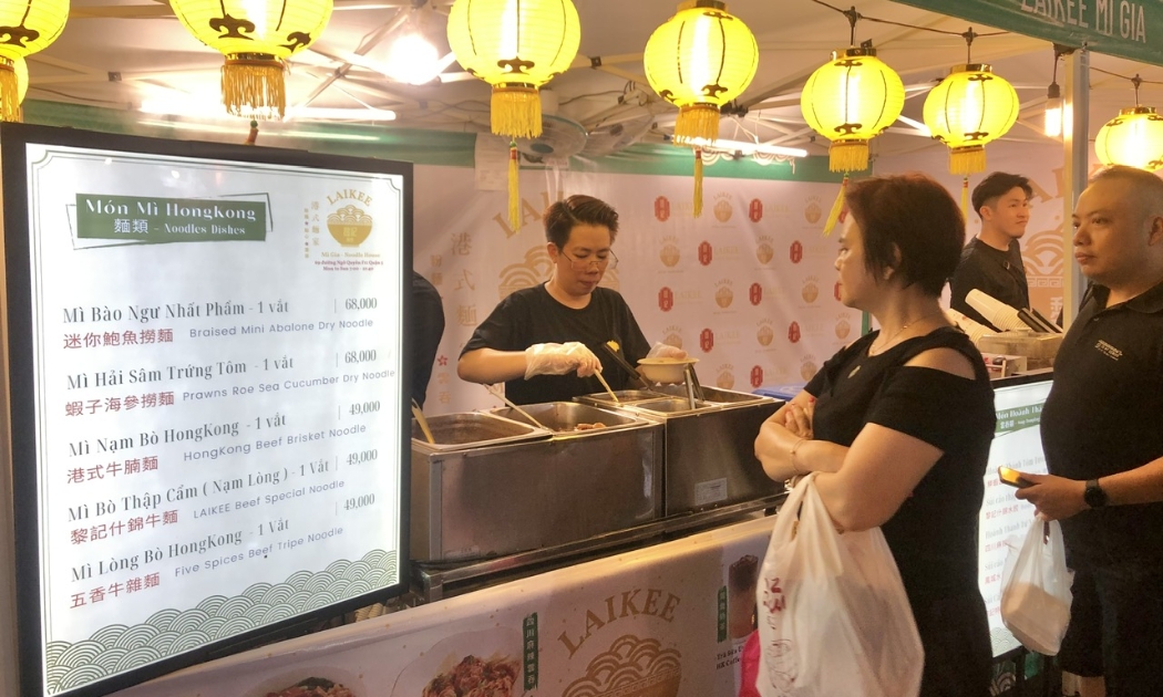 Các món ăn đặc trưng người Hoa là nét độc đáo tại lễ hội ẩm thực quận 5, TP.HCM.