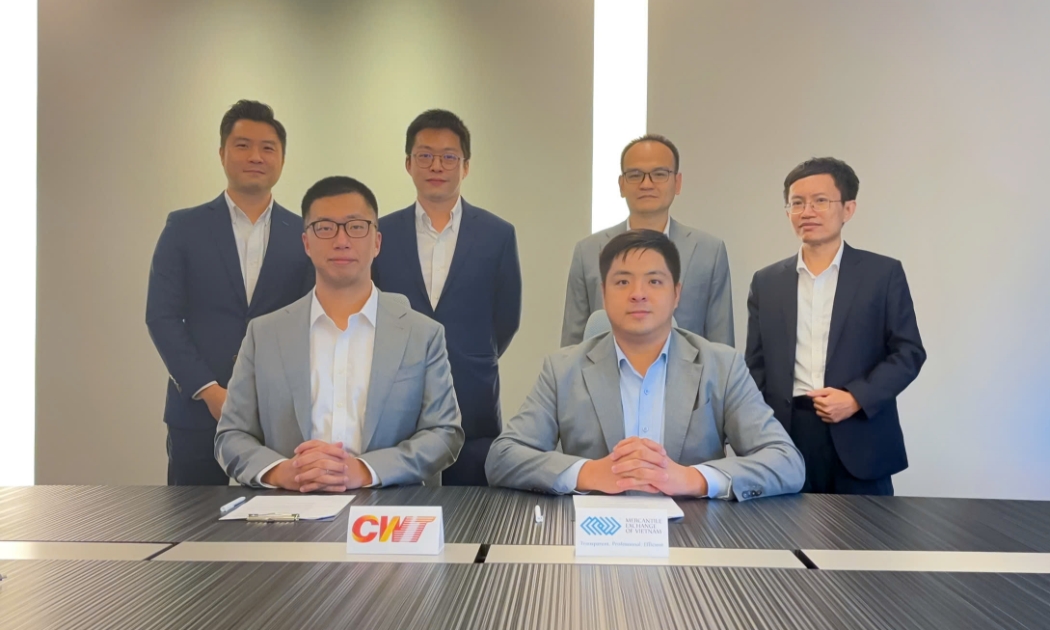 Quang cảnh lễ lý kết giữa MXV và CWT.
