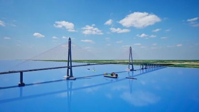 Contractor chosen to build bridge connnecting two provinces in the Mekong Delta 