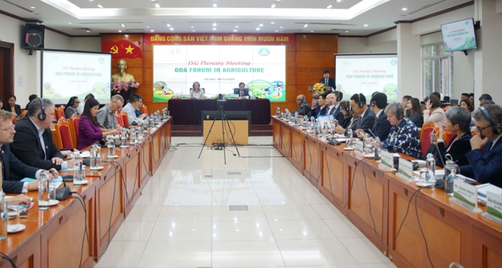 Quang cảnh hội nghị ISG 2024.