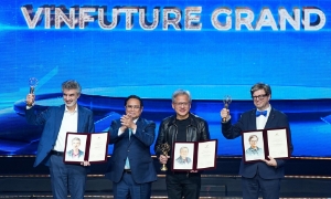 Giải thưởng Chính VinFuture 2024 đã được trao cho các nhà khoa học vì những đóng góp đột phá để thúc đẩy sự tiến bộ của học sâu. 