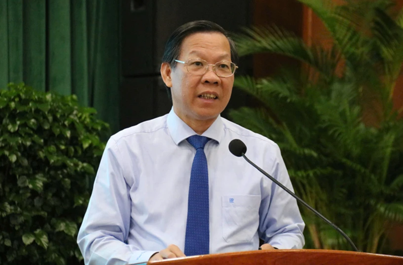 Ông Phan Văn Mãi, Chủ tịch UBND TP.HCM, cho biết thành phố cam kết các sở ngành, quận huyện sẽ có sự tập trung cao để làm tốt phần của mình trong phát triển nhà ở xã hội... - Ảnh: PT.