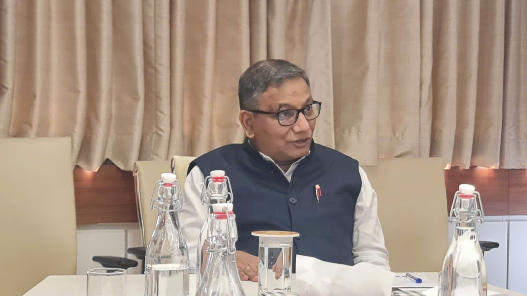 &Ocirc;ng Sundararaman Ramamurthy, Tổng gi&aacute;m đốc (CEO) của Sở giao dịch chứng kho&aacute;n Bombay (BSE). Ảnh: Kiều Oanh.