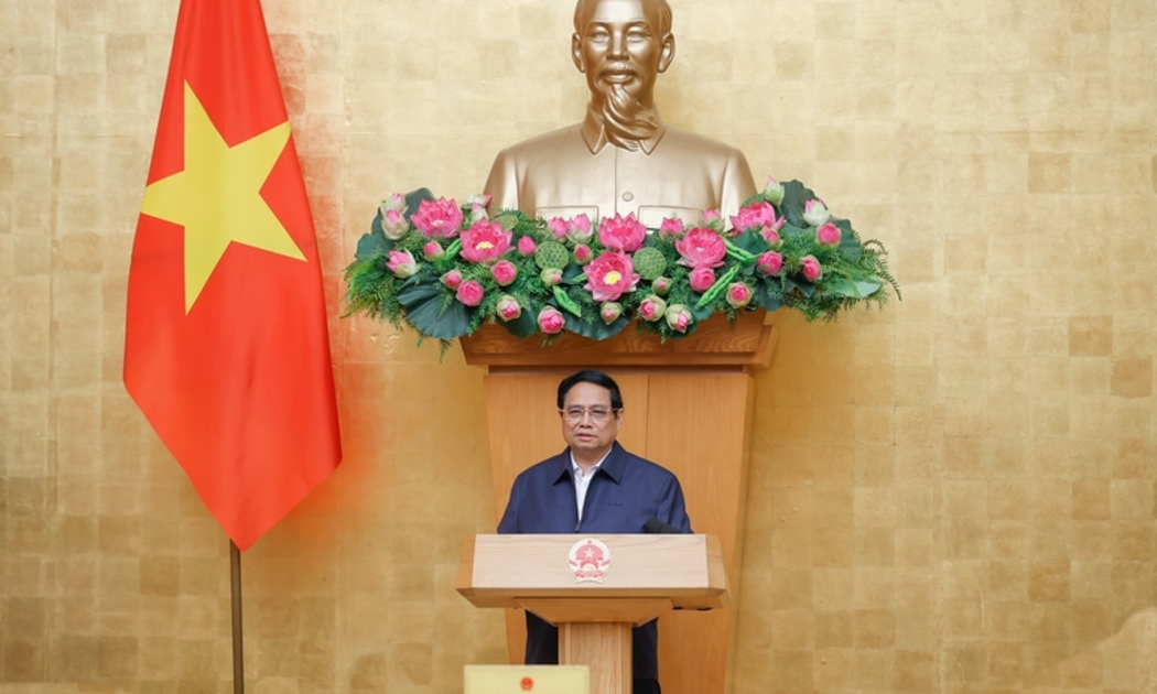 Thủ tướng Phạm Minh Chính chủ trì phiên họp Chính phủ thường kỳ tháng 12/2024 với chương trình làm việc về nhiều nội dung quan trọng - Ảnh: VGP