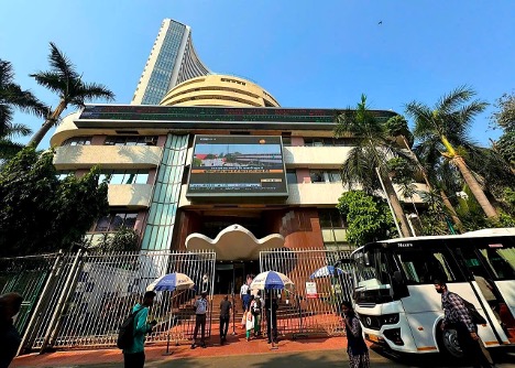 Sở Giao dịch chứng khoán Bombay (BSE) ở Mumbai, Ấn Độ - Ảnh: Kiều Oanh.