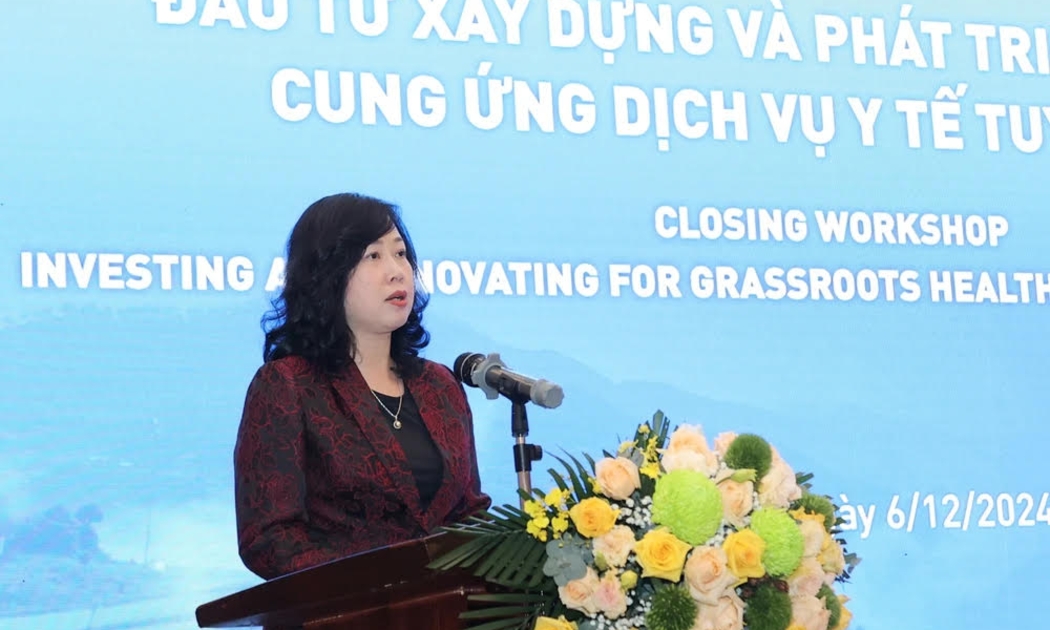 Bộ trưởng Bộ Y tế Đào Hồng Lan.