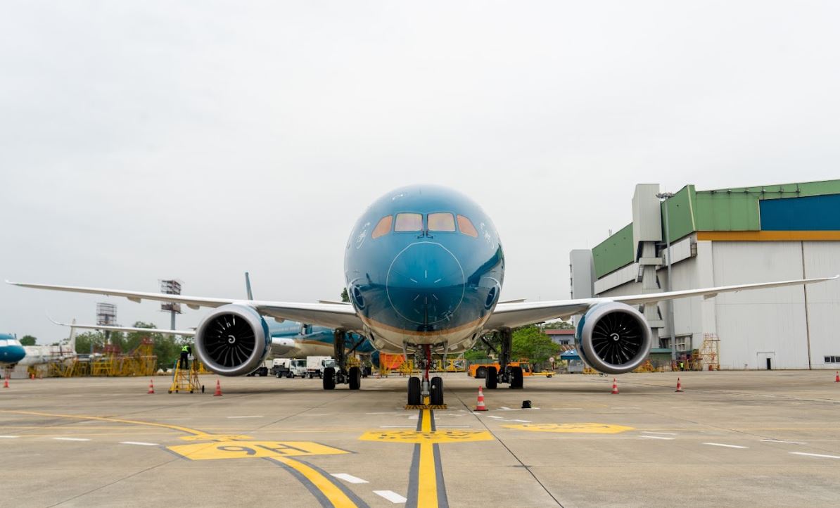Boeing 787-10 mới nhận sẽ khai thác chủ yếu trên các chặng nội địa và Đông Bắc Á.