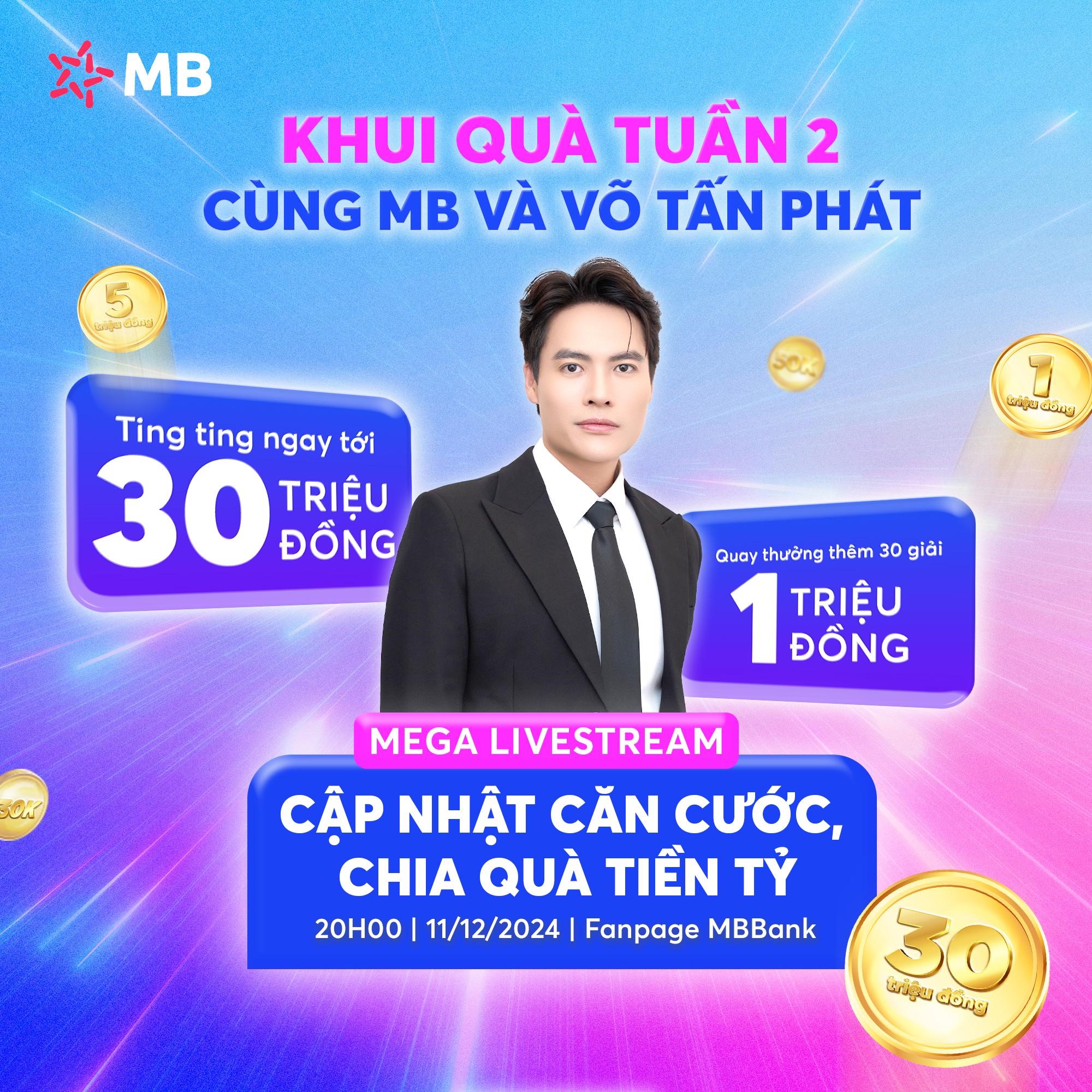 Cơ hội nhận đến 30 triệu vẫn tiếp diễn cho mọi khách hàng cập nhật thông tin căn cước công dân trên App MBBank - Ảnh 1