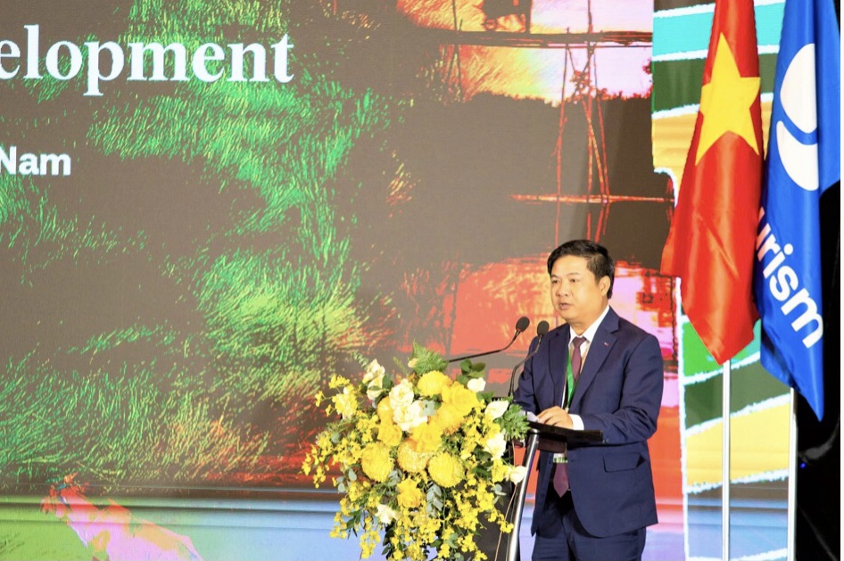 B&iacute; thư Tỉnh ủy Quảng Nam Lương Nguyễn Minh Triết ph&aacute;t biểu tại Hội nghị