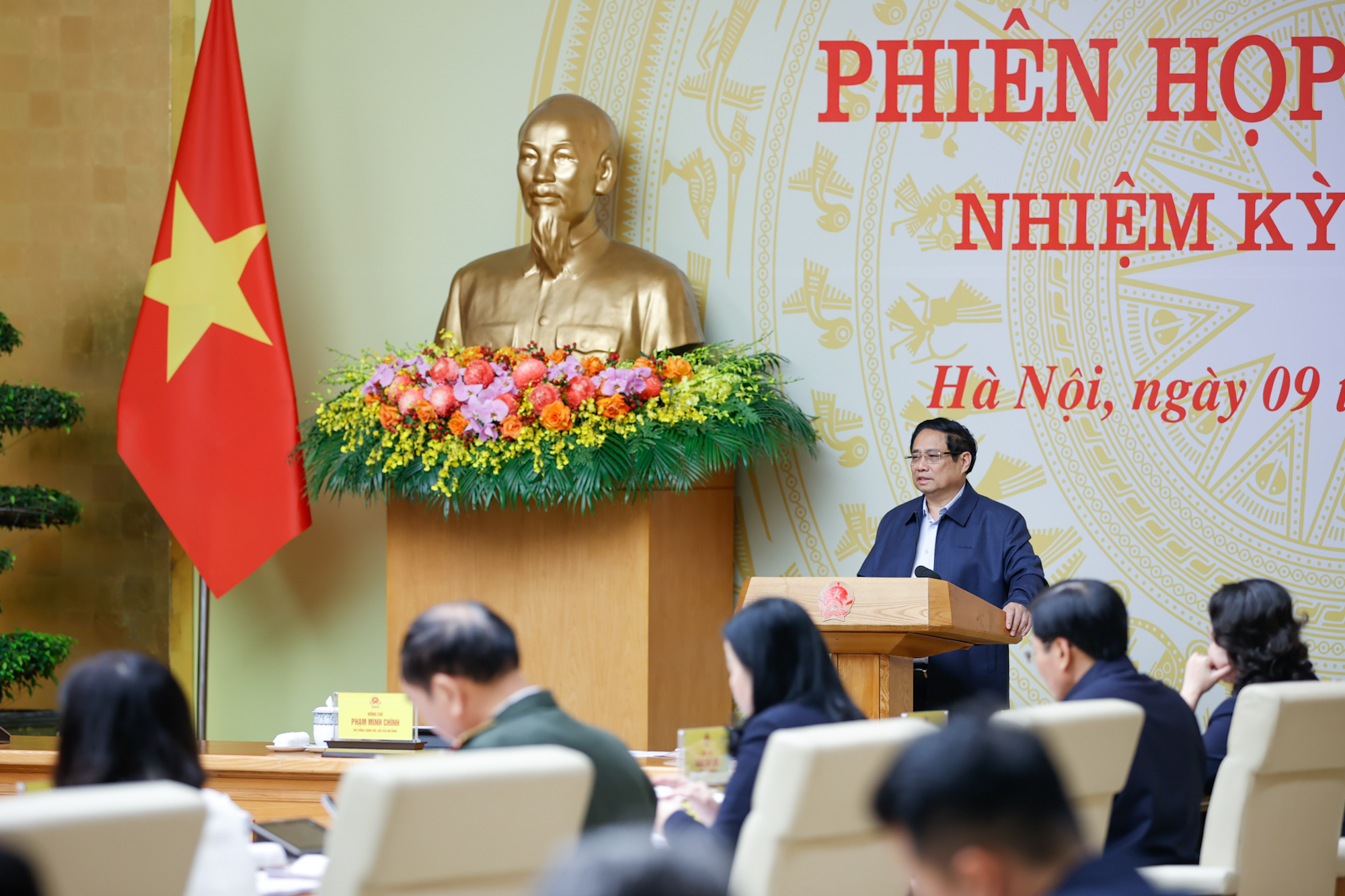 Quang cảnh phiên họp - Ảnh: VGP