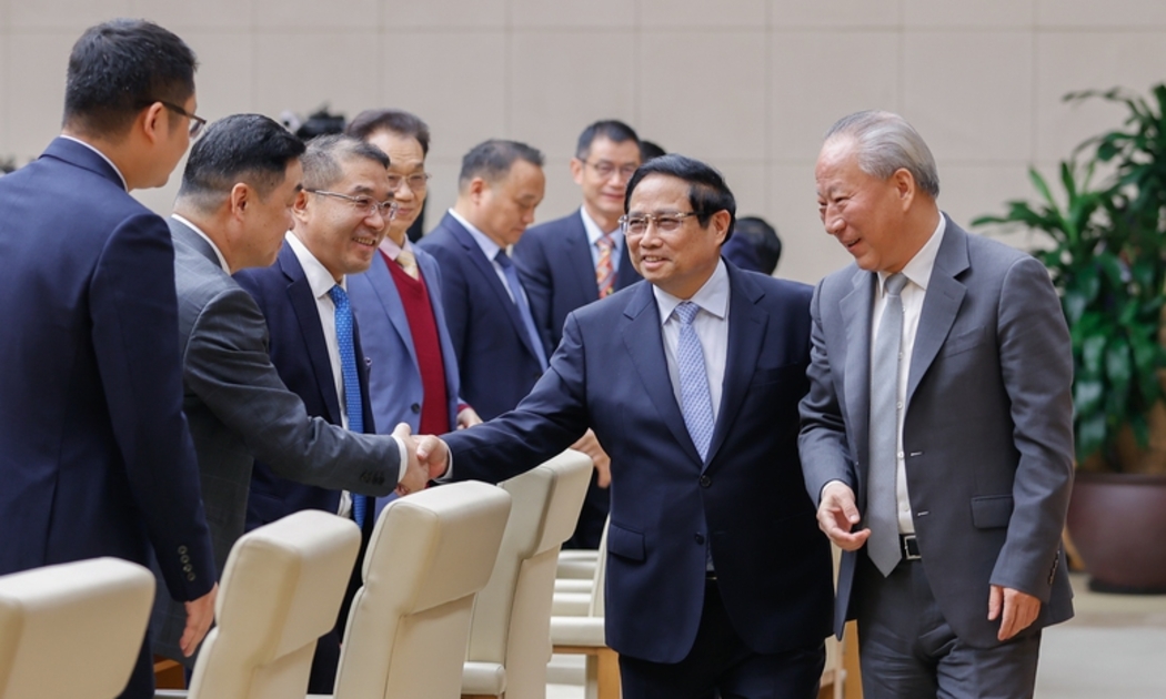 Thủ tướng Phạm Minh Chính gặp gỡ, làm việc với lãnh đạo Tập đoàn Thái Bình Dương