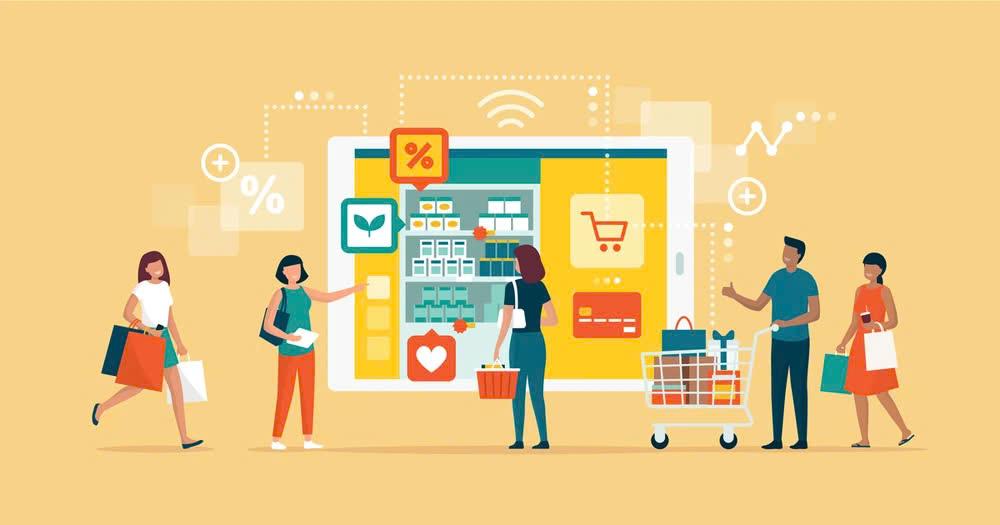 Dự báo thị trường thương mại điện tử Việt Nam sẽ chạm mốc 25 tỷ USD trong năm 2025 - Ảnh minh họa.