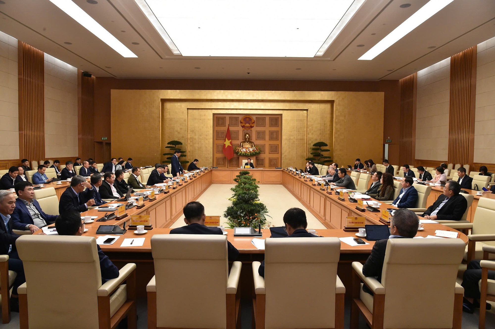 Toàn cảnh cuộc họp. Ảnh: VGP.
