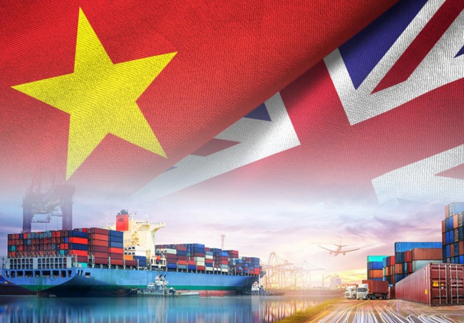 Xuất khẩu của Việt Nam sang Vương quốc Anh tăng trưởng trung bình 9,4%/năm. Ảnh minh họa.