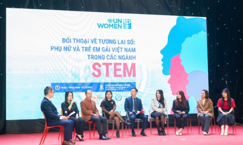 Đối thoại về tương lai số: Phụ nữ và trẻ em gái trong ngành công nghệ và STEM