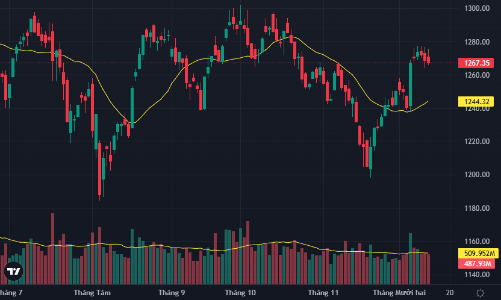 Dòng tiền bắt đáy yếu, VN-Index lại để mất mốc 1270 điểm