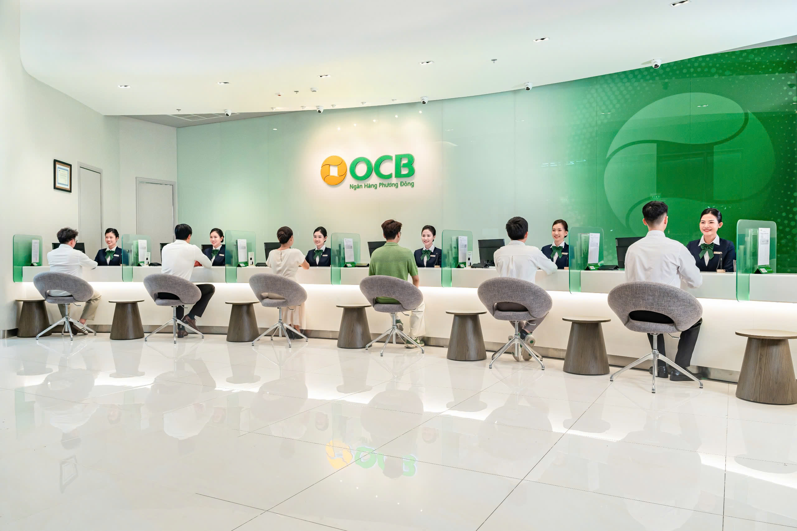 OCB đã nhận được sự yêu thích và tin dùng của đông đảo khách hàng.