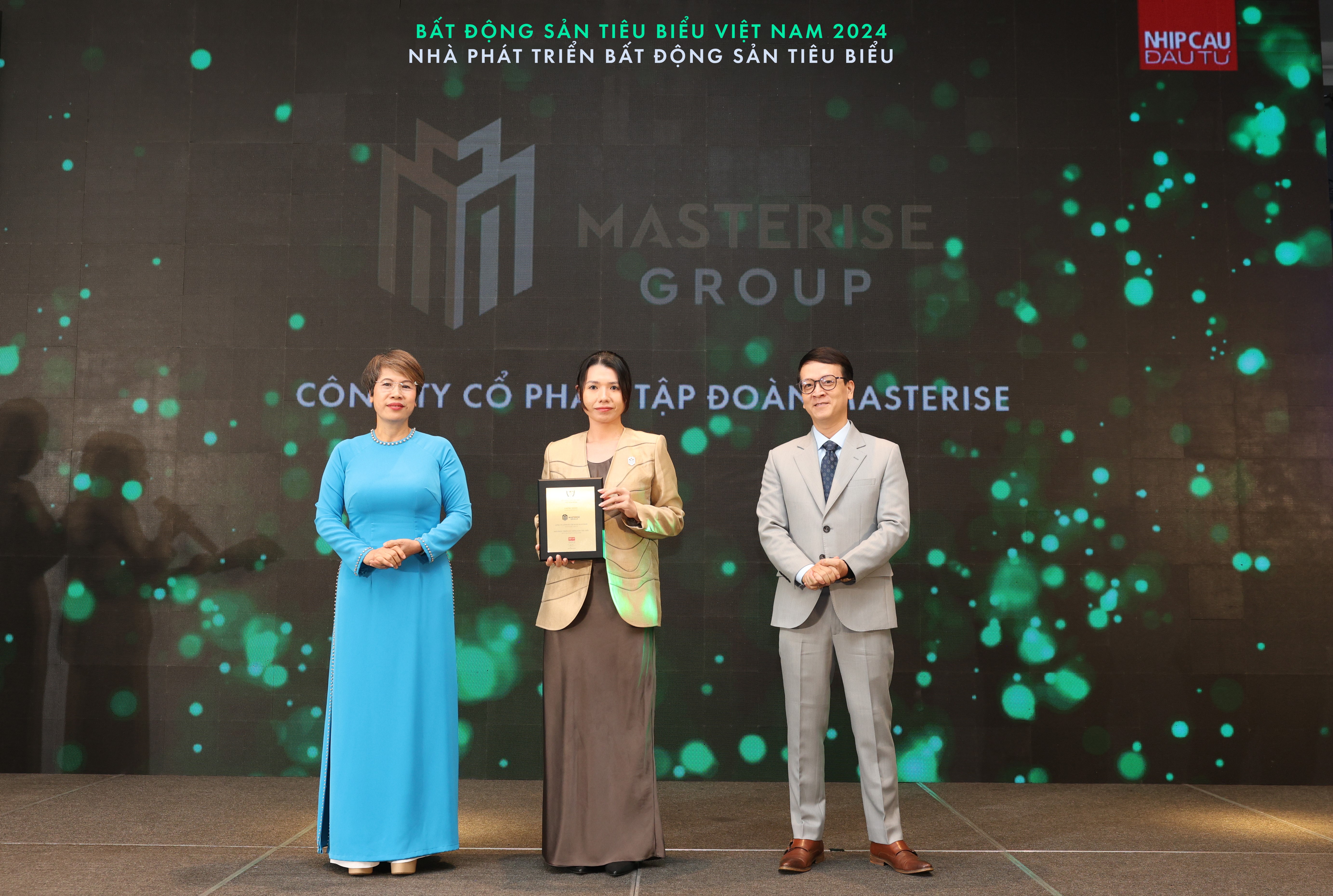 Masterise lần thứ 4 liên tiếp khẳng định vị thế “Nhà phát triển bất động sản tiêu biểu”.