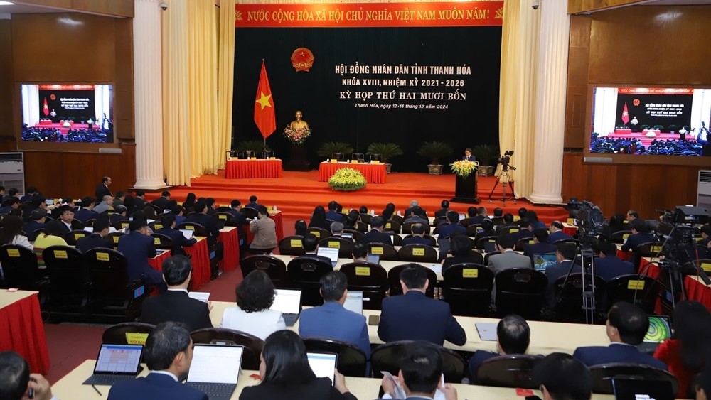 Toàn cảnh kỳ họp.