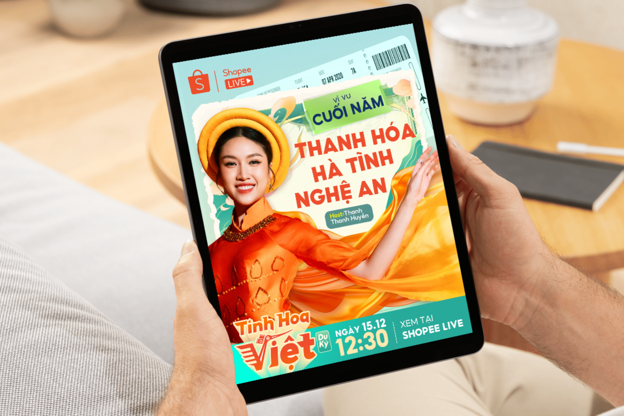 Lê Gia sẽ mang đến các ưu đãi độc quyền cho đa dạng sản phẩm từ mắm bên cạnh các câu chuyện thú vị về làng chài 200 tuổi trên sóng livestream Shopee ngày 15/12 tới.
