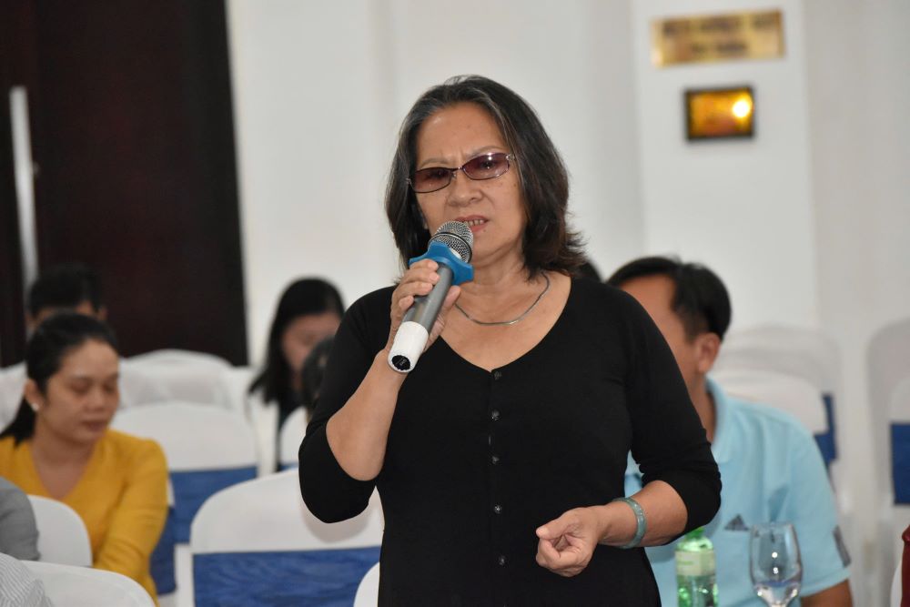 Bà Nguyễn Thị Kim Thanh: 
