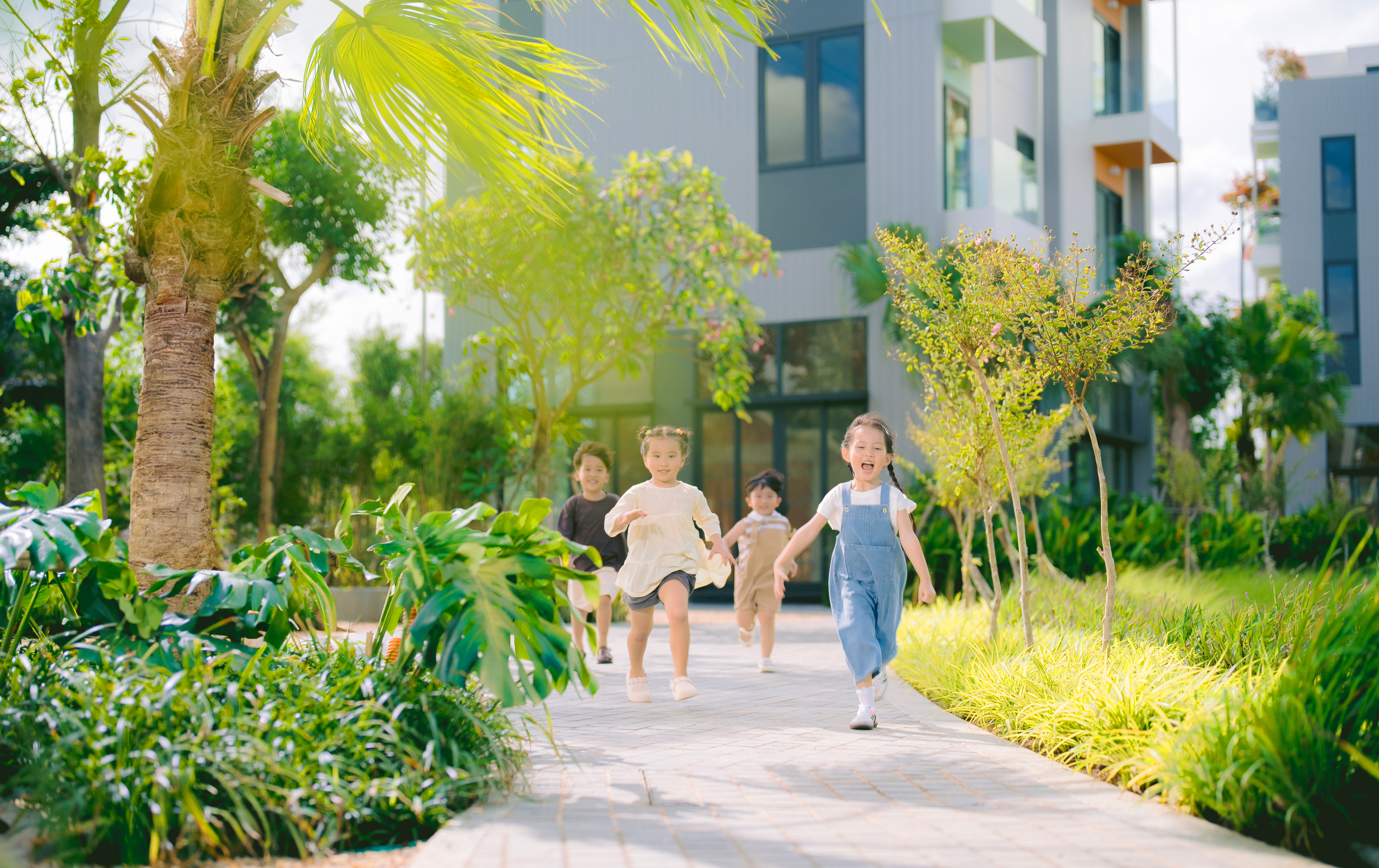 Ecovillage Saigon River có môi trường sống trong lành, khoáng đạt.