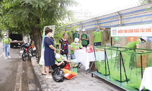 Biến rác thải thành tài nguyên xanh