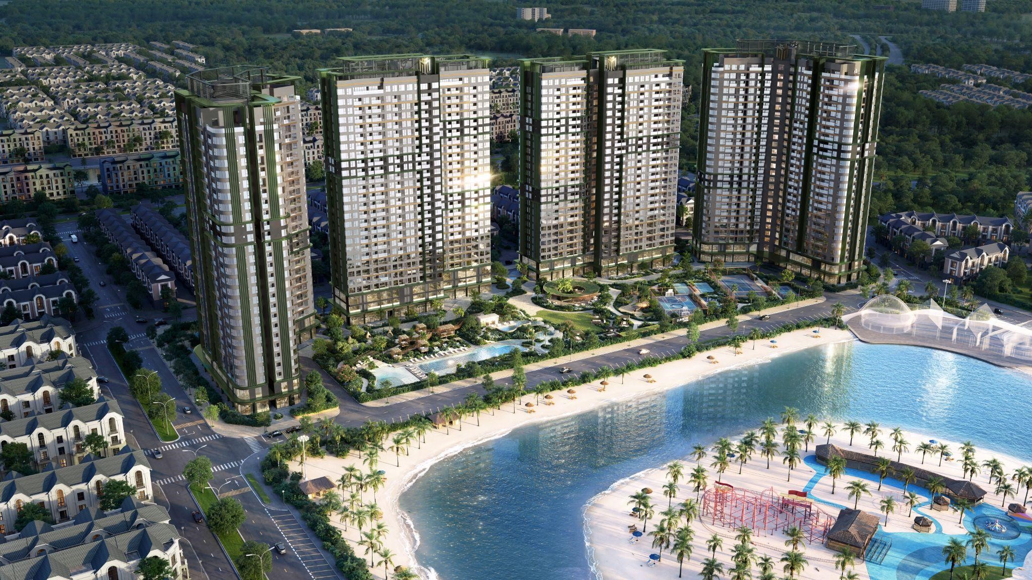 LUMIÈRE SpringBay là dự án cao tầng đầu tiên ở Ocean Park 2, khởi sinh những giá trị sống đa trải nghiệm cho cư dân.