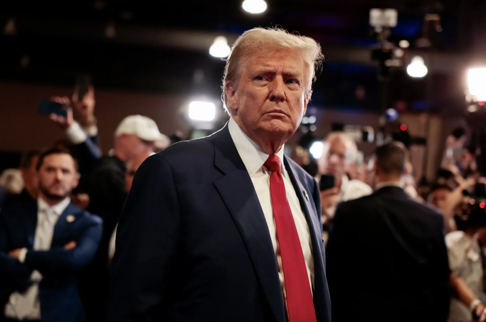 Tổng thống đắc cử của Mỹ Donald Trump - Ảnh: Bloomberg.