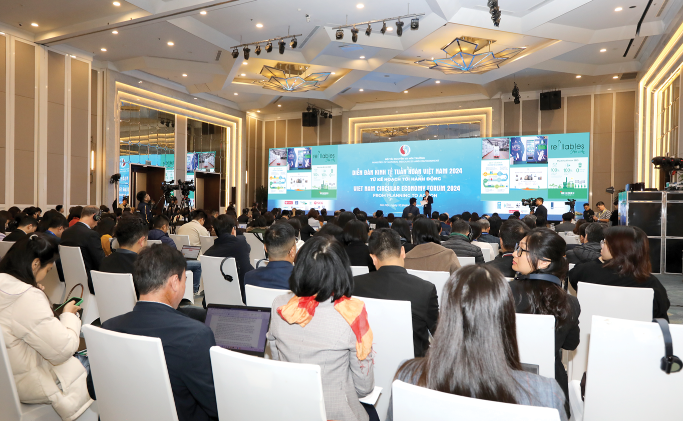 Diễn đ&agrave;n Kinh tế tuần ho&agrave;n năm 2024.