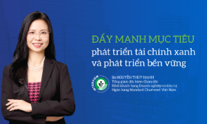Đẩy mạnh mục tiêu phát triển tài chính xanh và phát triển bền vững