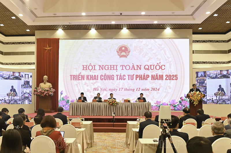 Quang cảnh Hội nghị. Ảnh: MOJ.
