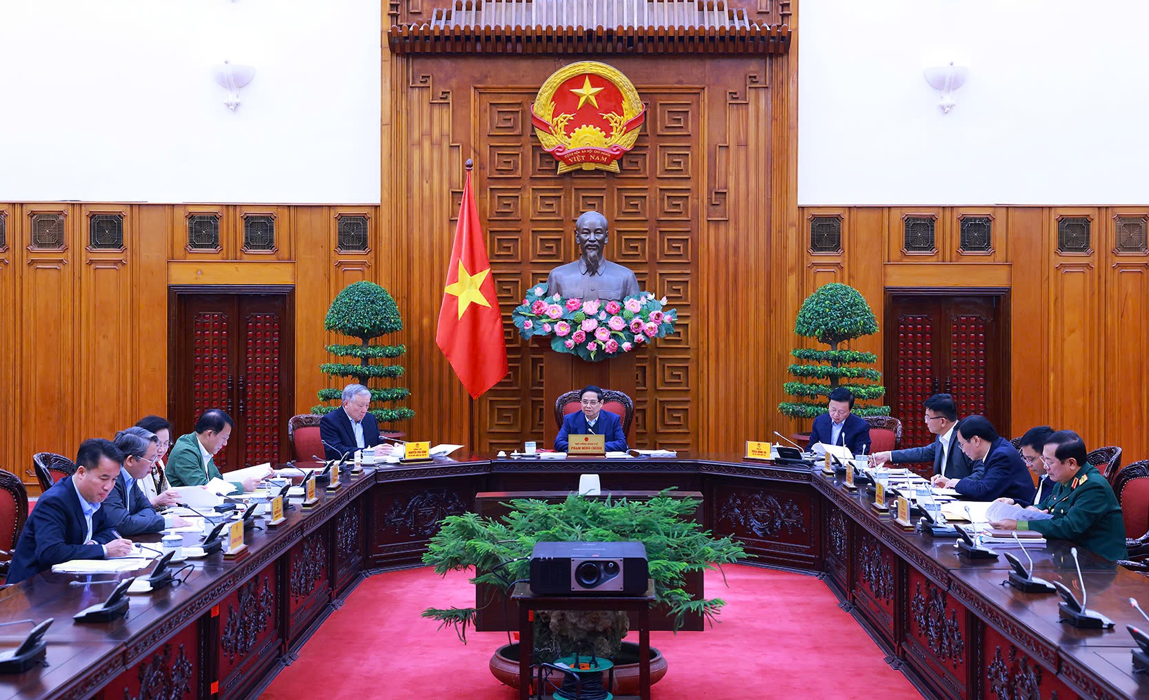 Quang cảnh phi&ecirc;n họp - Ảnh: VGP