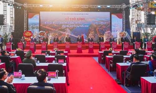 Hải Phòng khởi công xây dựng cầu hơn 6.200 tỷ 