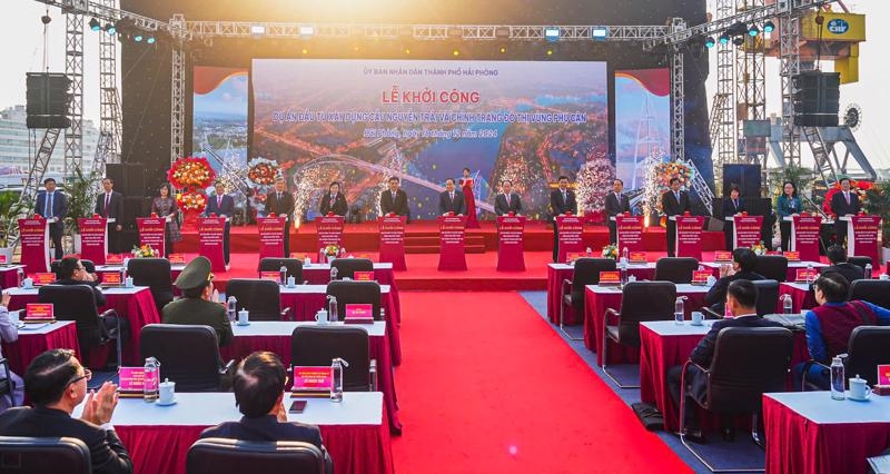 Hai Phong commences construction of Nguyen Trai Bridge