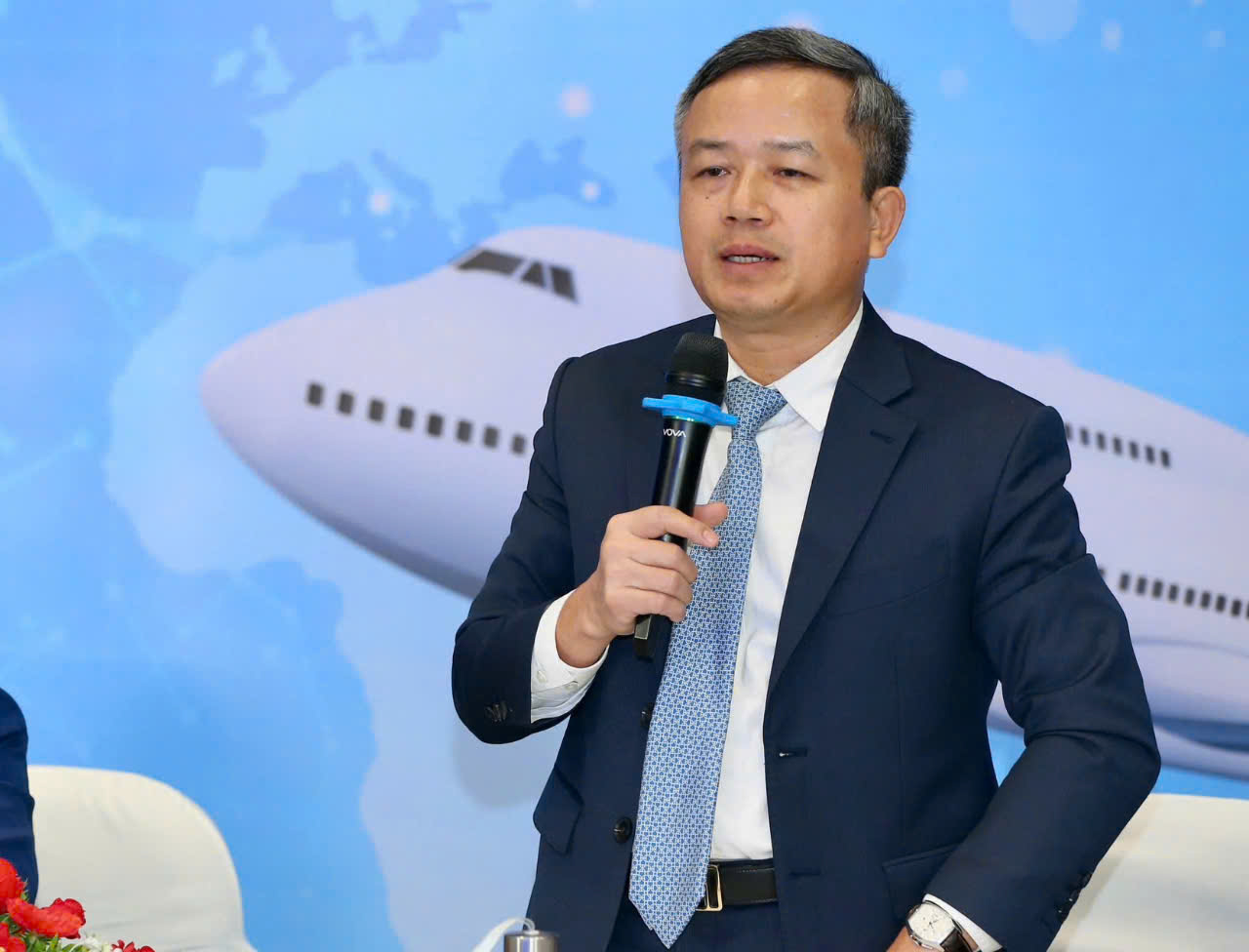 &Ocirc;ng Phạm Viết Hương, Ph&oacute; Cục trưởng Cục quản l&yacute; lao động ngo&agrave;i nước. Ảnh: Ho&agrave;ng Triều.