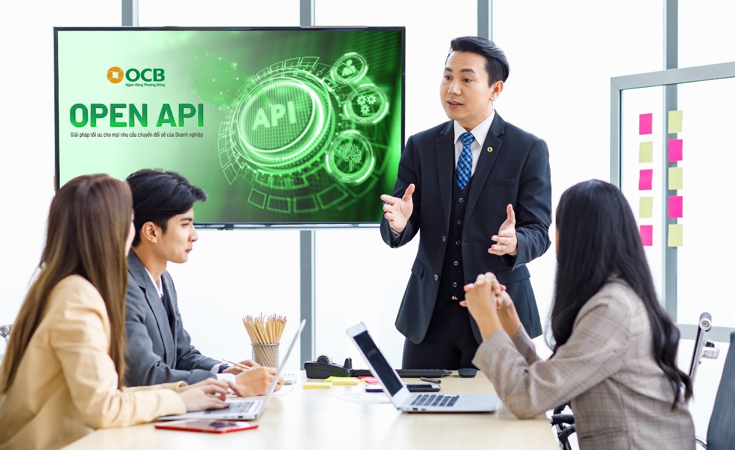 Hiện OCB với hơn 150 API sẵn sàng tích hợp, đáp ứng nhu cầu đa dạng của đối tác từ nhiều ngành nghề khác nhau.
