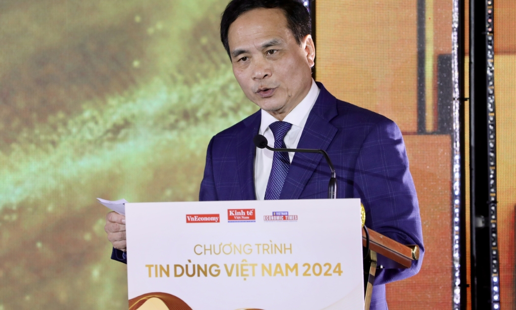 PGS.TS Phạm Ngọc Linh, Phó chủ tịch Liên hiệp các Hội Khoa học Kỹ thuật Việt Nam, phát biểu chào mừng sự kiện - Ảnh: Trí Phong