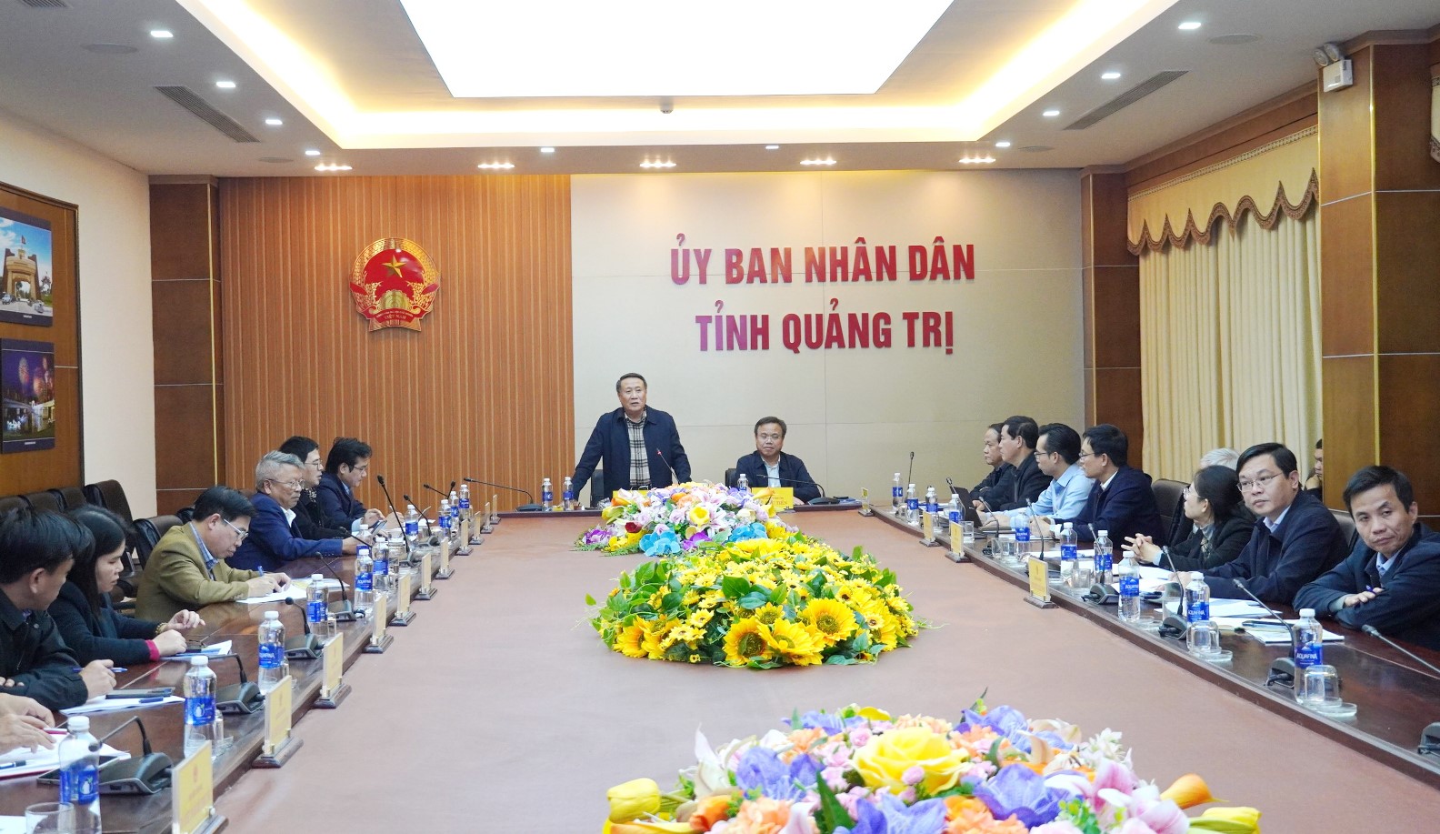 Toàn cảnh buổi làm việc