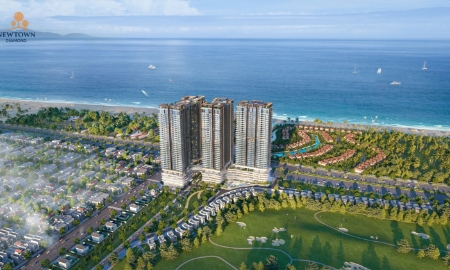 Tổ hợp căn hộ cao cấp Newtown Diamond sở hữu vị trí tâm điểm của hành trình di sản Huế - Đà Nẵng - Hội An.