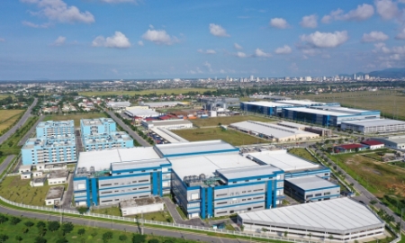 Khu Công nghiệp VSIP Nghệ An 1 thuộc Khu Kinh tế Đông Nam Nghệ An. Ảnh Báo Nghệ An