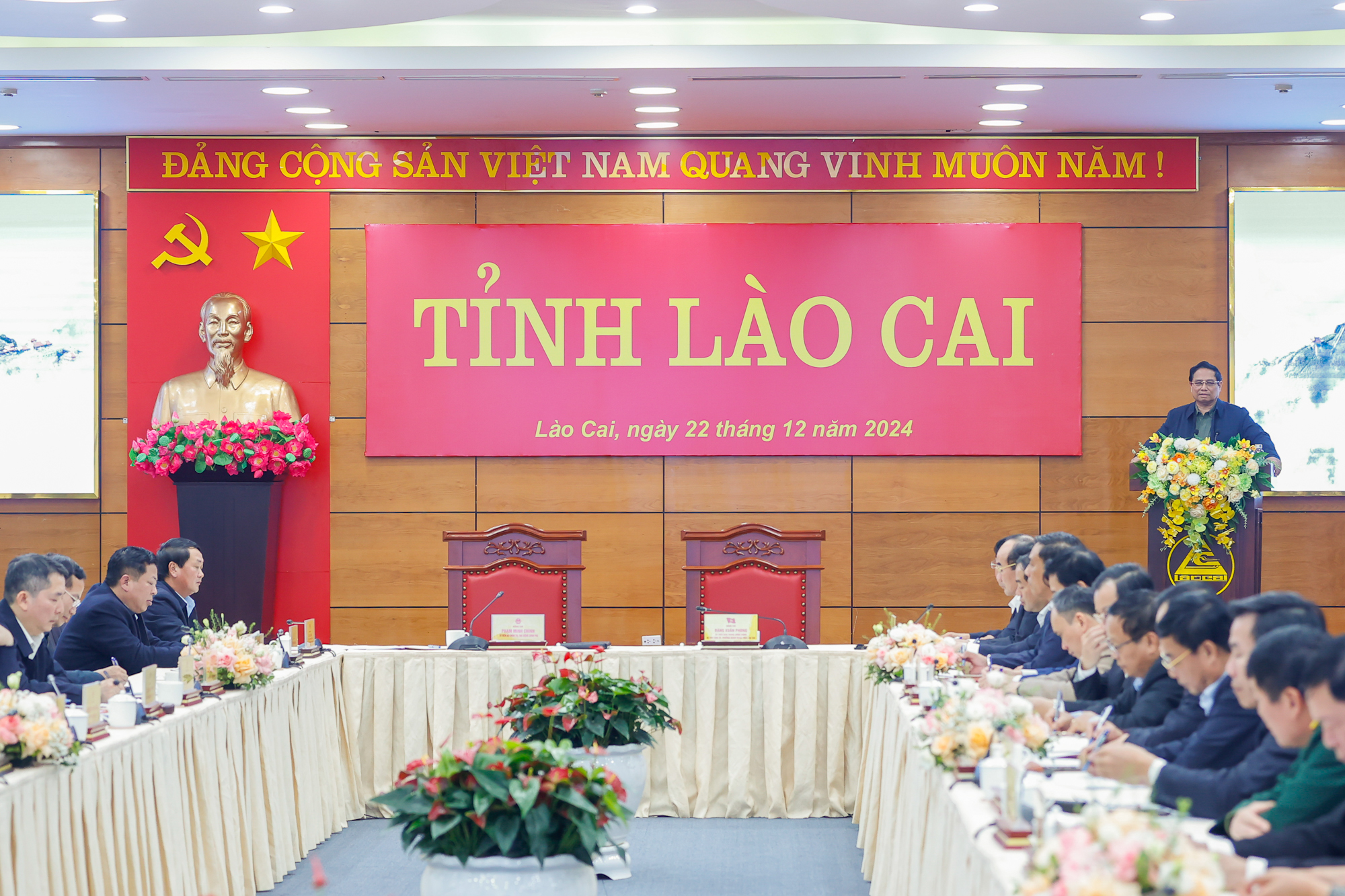 Quang cảnh cuộc làm việc - Ảnh: VGP
