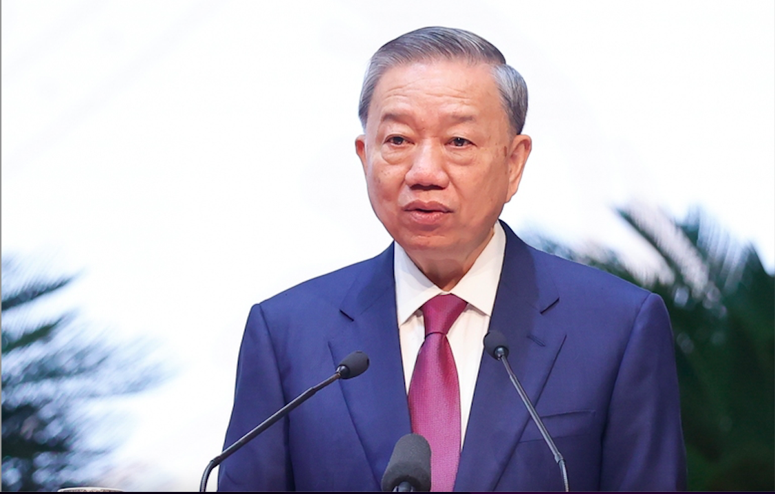 Tổng Bí thư Tô Lâm làm Trưởng Ban Chỉ đạo Trung ương phát triển khoa học, công nghệ, chuyển đổi số - Ảnh: VGP.