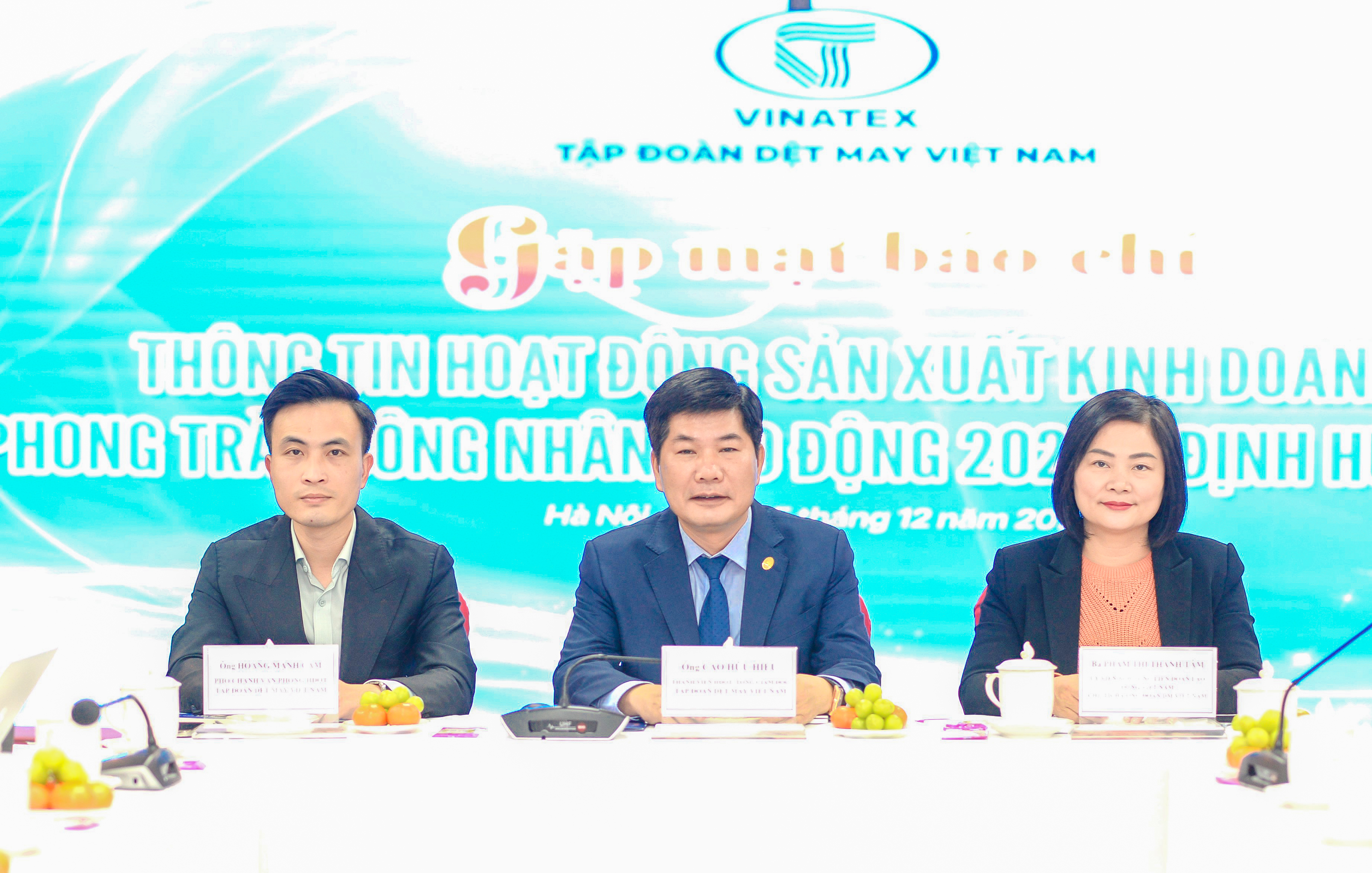 Vinatex thông tin về hoạt động sản xuất, kinh doanh năm 2024, định hướng năm 2025.