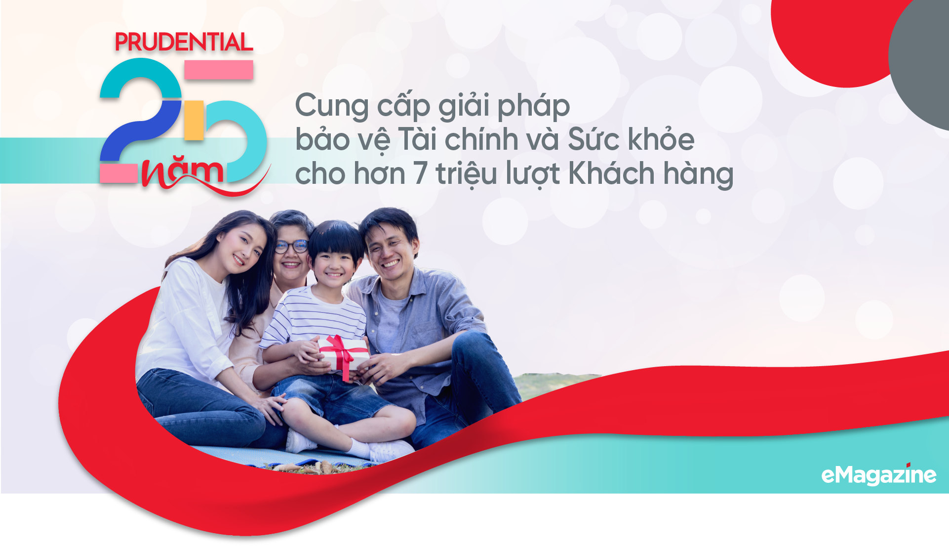 Prudential 25 năm: Cung cấp giải pháp bảo vệ tài chính và sức khỏe cho hơn 7 triệu lượt Khách hàng  - Ảnh 1