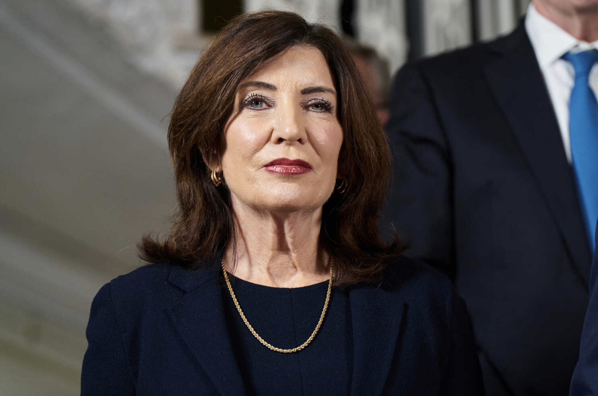 Bà Kathy Hochul, Thống đốc bang New York - Ảnh: NYT.