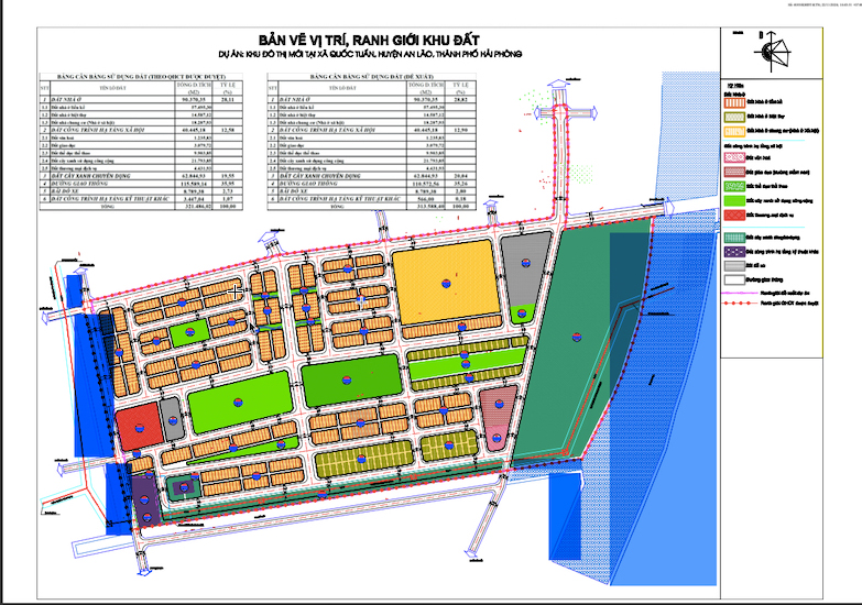 Khu đất dự kiến xây dựng khu đô thị mới tại xã Quốc Tuấn (huyện An Lão) được đề xuất đưa vào danh mục đầu thầu thực hiện dự án.